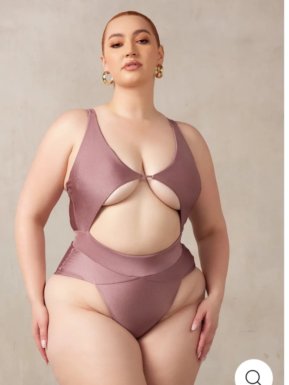 Aspire One-Piece Swimsuit mauve)